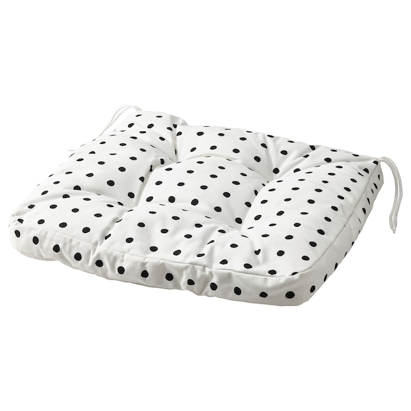 IKEA BJÖRKTRAST children\'s armchair cushion, white/black, Ikea Ireland | 6728GZYSL