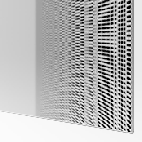 IKEA BJÖRNÖYA 4 panels for sliding door frame, gray tinted effect, 29 1/2x79 1/8 in, Ikea Ireland | 9612IAVSK