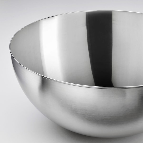 IKEA BLANDA BLANK serving bowl, stainless steel, 14 in, Ikea Ireland | 0389QPOTE