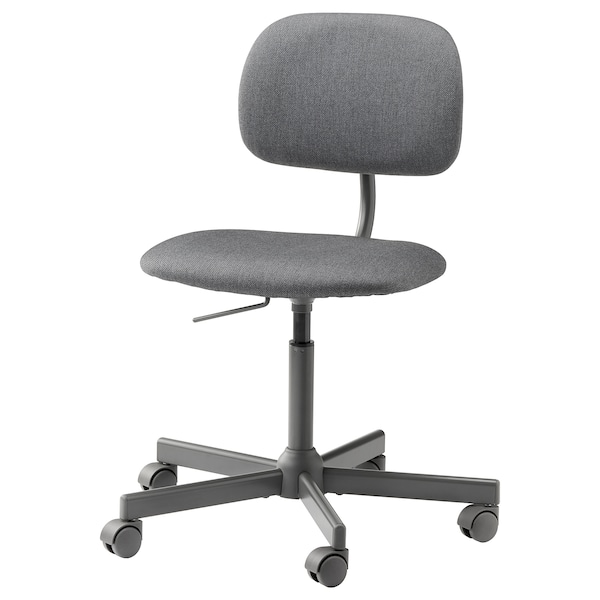 IKEA BLECKBERGET swivel chair Idekulla Dark Gray, Ikea Ireland | 2607VJXPD