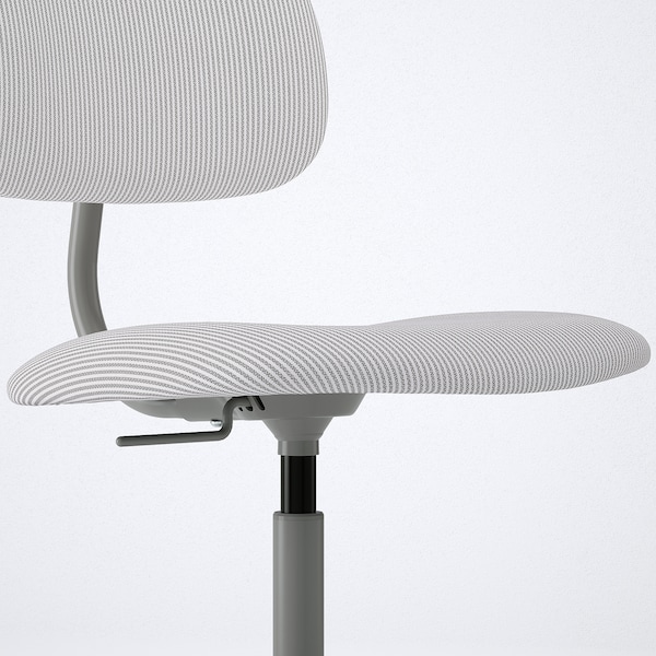 IKEA BLECKBERGET swivel chair Klovsta White / Gray, Ikea Ireland | 3719ARYGB