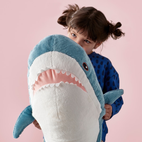 IKEA BLÅHAJ soft toy, shark, 39 ¼ in, Ikea Ireland | 3617ANTGK