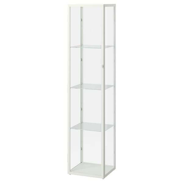 IKEA BLÅLIDEN / STRIMSÄV glass-door cabinet with lighting White, Ikea Ireland | 6289AGHDS