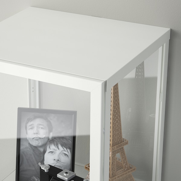 IKEA BLÅLIDEN glass-door cabinet, 13 3/4x12 5/8x59 1/2 in White, Ikea Ireland | 0247BLIGX