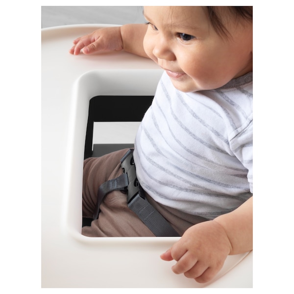 IKEA BLÅMES high chair with tray, black, Ikea Ireland | 5823NJROH