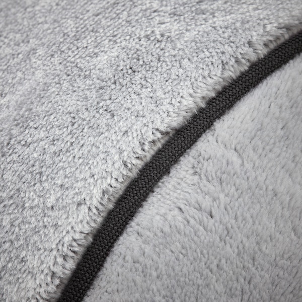 IKEA BLÅSKATA cushion, cylinder shaped/light gray, 31 in, Ikea Ireland | 6758QLBFH