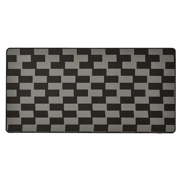 IKEA BLÅSKATA gaming mouse pad, black/gray patterned, 15 3/4x31 1/2 in, Ikea Ireland | 3954JQCIZ
