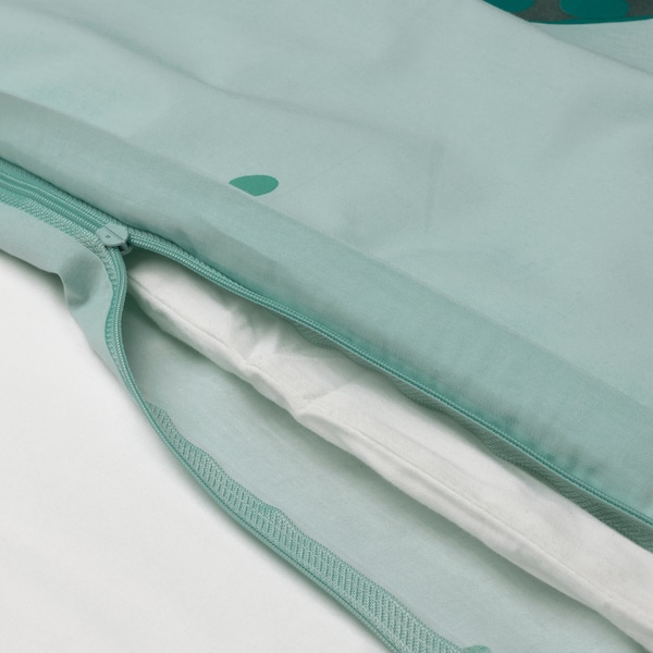 IKEA BLÅVINGAD duvet cover and pillowcase(s), Twin Turtle Pattern / Turquoise, Ikea Ireland | 3765MCKEH