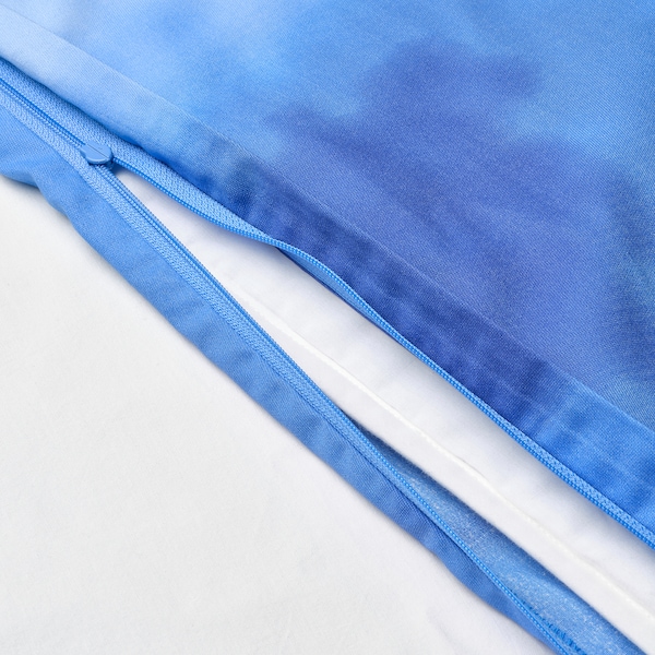 IKEA BLÅVINGAD duvet cover and pillowcase(s), Twin Ocean Pattern / Blue, Ikea Ireland | 4906ZCFMX