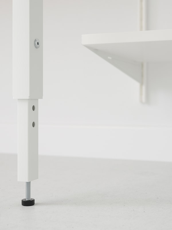 IKEA BOAXEL / LAGKAPTEN shelving unit with table top, white, 73 5/8x24 3/8x79 in, Ikea Ireland | 5471HWACK