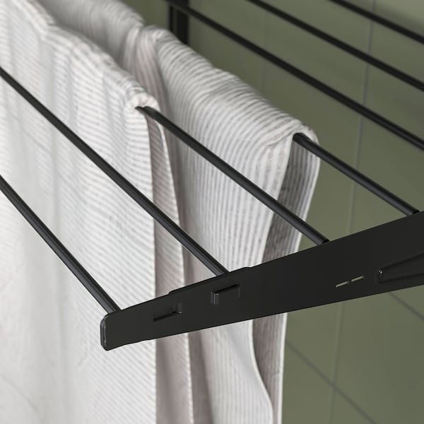 IKEA BOAXEL laundry combination, 89 1/2x15 3/4x39 5/8 in Anthracite / Metal, Ikea Ireland | 3874QIVBJ