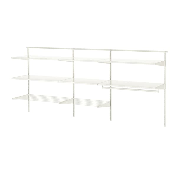 IKEA BOAXEL laundry combination, 89 1/2x15 3/4x39 5/8 in White / Metal, Ikea Ireland | 4173ZNXVM