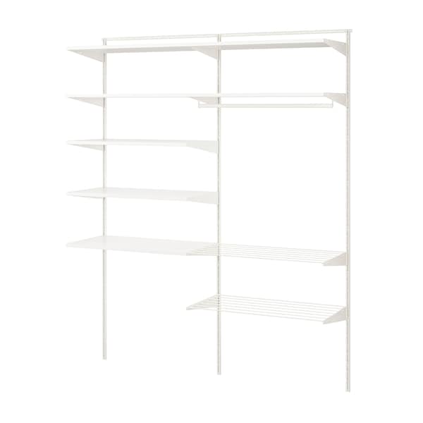 IKEA BOAXEL laundry combination, white, 64 7/8x15 3/4x79 in, Ikea Ireland | 5693LEYOJ