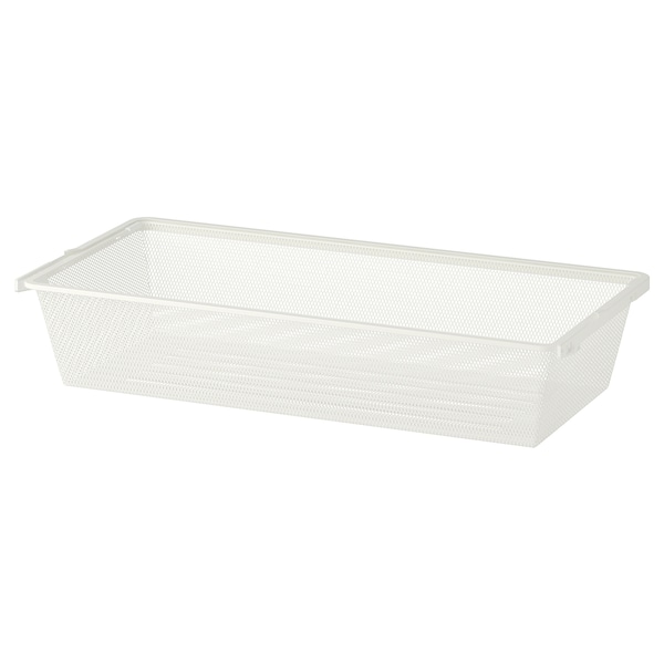 IKEA BOAXEL mesh basket, white, 31 1/2x15 3/4x5 7/8 in, Ikea Ireland | 2587EHRMF