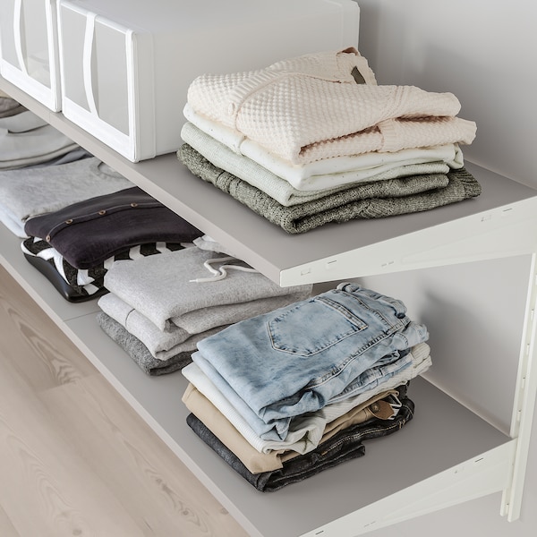 IKEA BOAXEL shelving unit, 73 3/4x15 3/4x39 5/8 in White / Gray, Ikea Ireland | 5296ZKHJO