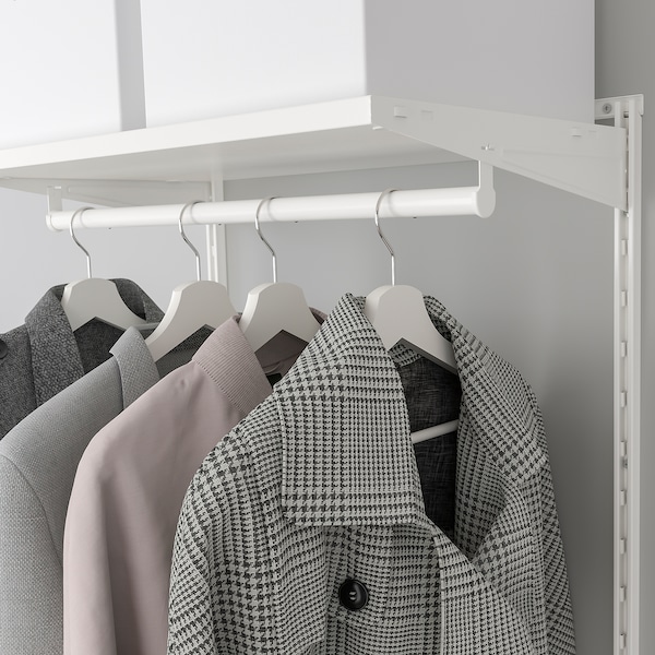 IKEA BOAXEL wardrobe combination, white, 24 3/8x15 3/4x79 in, Ikea Ireland | 7413ARJNQ