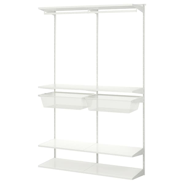 IKEA BOAXEL wardrobe combination, white, 49 1/8x15 3/4x79 in, Ikea Ireland | 7806EWLYA