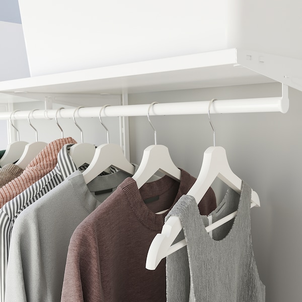 IKEA BOAXEL wardrobe combination, white, 49 1/8x15 3/4x79 in, Ikea Ireland | 7921MEJDU