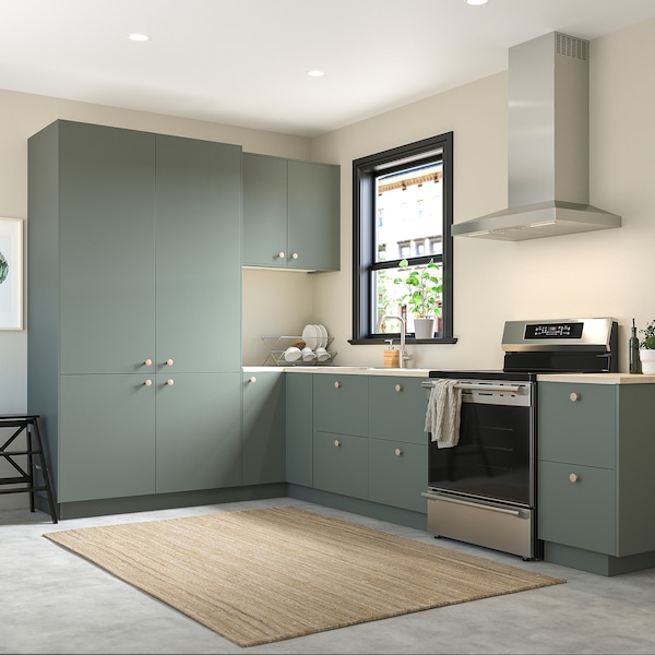 IKEA BODARP Cover panel, gray-green, 25x90 in, Ikea Ireland | 4139UPCRG