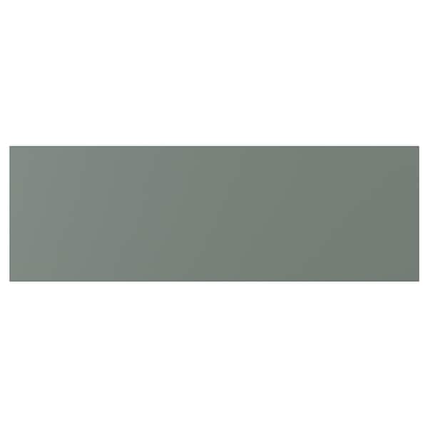 IKEA BODARP Drawer front, gray-green, 30x10 in, Ikea Ireland | 6795ZTHON