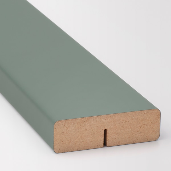 IKEA BODARP rounded deco strip, gray-green, 87 in, Ikea Ireland | 6852EGZDB