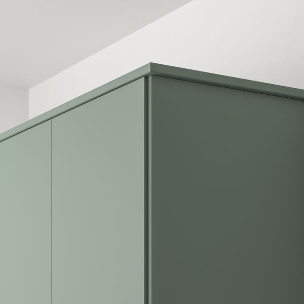 IKEA BODARP rounded deco strip, gray-green, 87 in, Ikea Ireland | 6852EGZDB