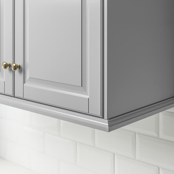 IKEA BODBYN Contoured deco strip, gray, 87 in, Ikea Ireland | 2753PQCMK