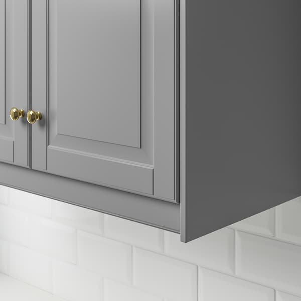 IKEA BODBYN Contoured deco strip, gray, 87 in, Ikea Ireland | 2753PQCMK
