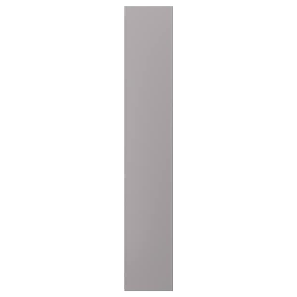 IKEA BODBYN Cover panel, gray, 15x90 in, Ikea Ireland | 7631POJYX