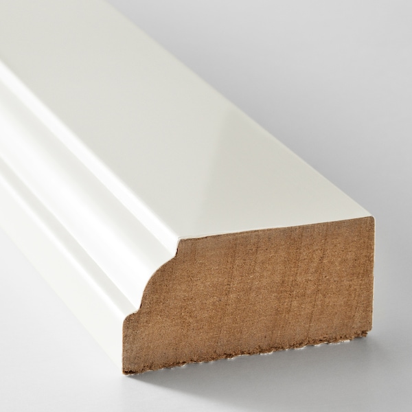 IKEA BODBYN contoured deco strip, off-white, 87x2 3/8 in, Ikea Ireland | 2196JPMVR