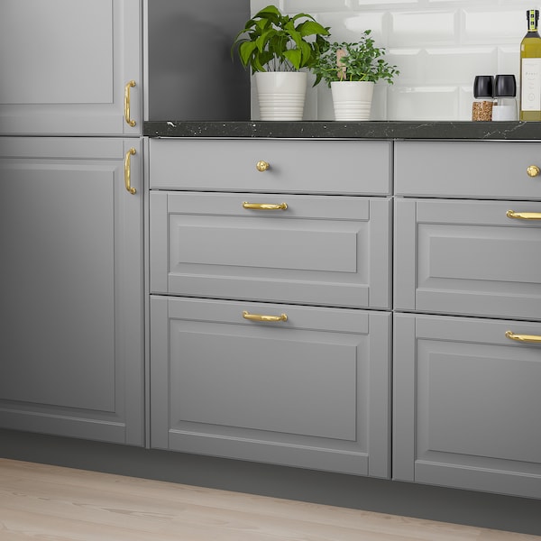 IKEA BODBYN drawer front, 15x5 in Gray, Ikea Ireland | 7218UFPOV