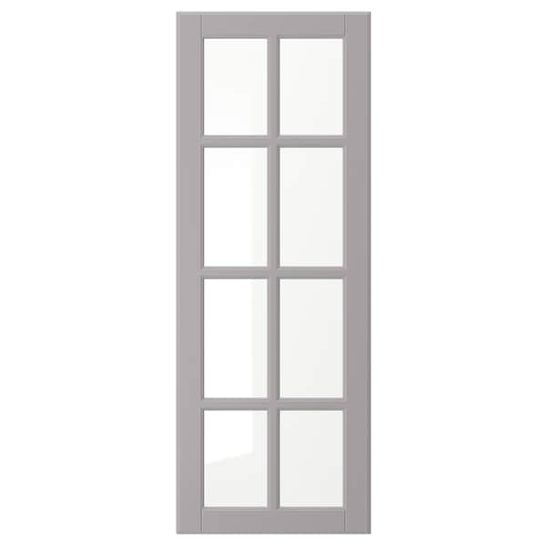 IKEA BODBYN glass door, 15x40 in Gray, Ikea Ireland | 8947ZUCWI