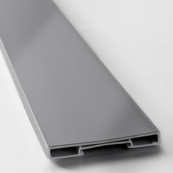 IKEA BODBYN toekick, gray, 84x4 1/2 in, Ikea Ireland | 2089YVKLB
