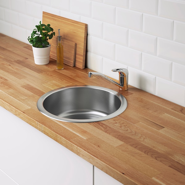 IKEA BOHOLMEN sink, stainless steel, 17 3/4 in, Ikea Ireland | 1476JTRZS