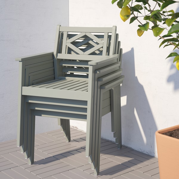 IKEA BONDHOLMEN armchair, outdoor, gray, Ikea Ireland | 3154LRVJZ