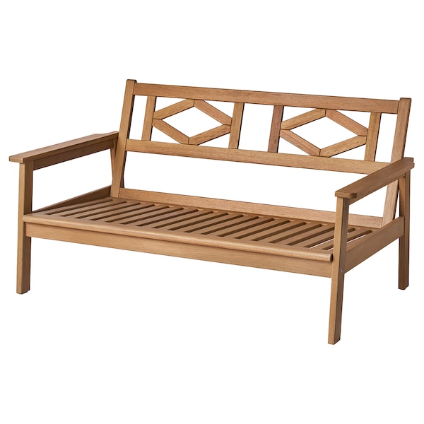 IKEA BONDHOLMEN loveseat, outdoor, brown, 54 3/4x31 7/8x28 3/4 in, Ikea Ireland | 2189YROVM