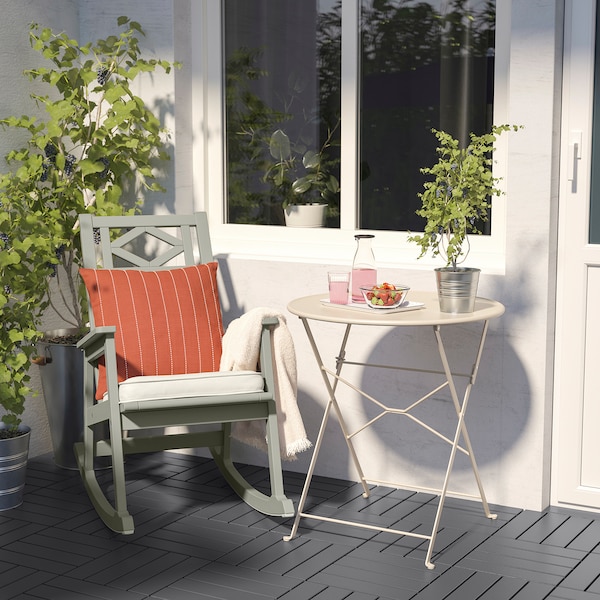 IKEA BONDHOLMEN rocking chair, outdoor, gray, Ikea Ireland | 2417PERFH