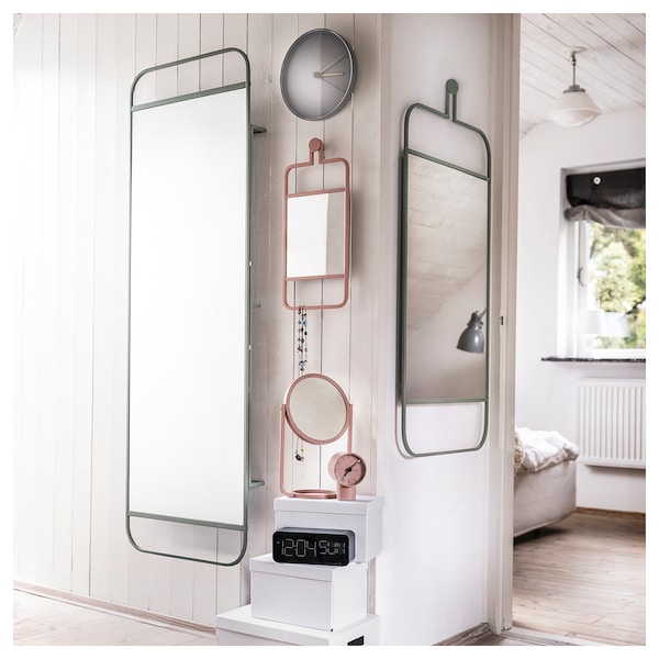 IKEA BONDTOLVAN alarm clock, analog/pale pink, 3 ¼x3 ½ in, Ikea Ireland | 1402AMZNP
