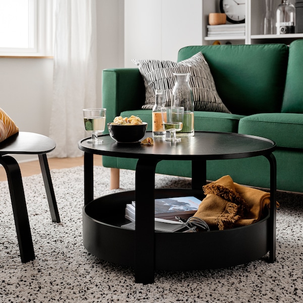 IKEA BORGEBY coffee table, 27 1/2 in Black, Ikea Ireland | 7856RCFYH
