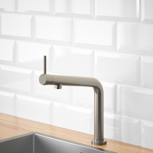 IKEA BOSJÖN kitchen faucet, stainless steel color, Ikea Ireland | 7956JNEWU