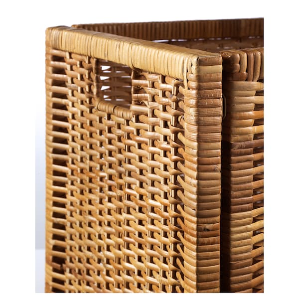 IKEA BRANÄS Basket, rattan, 12 ½x13 ½x12 ½ in, Ikea Ireland | 0837FEADS