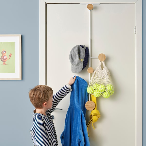 IKEA BÄRFIS hanger for door, adjustable, Ikea Ireland | 4739TPQDJ