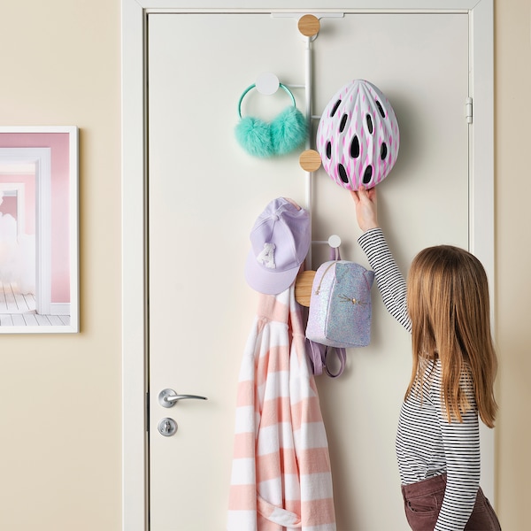 IKEA BÄRFIS hanger for door, adjustable, Ikea Ireland | 4739TPQDJ