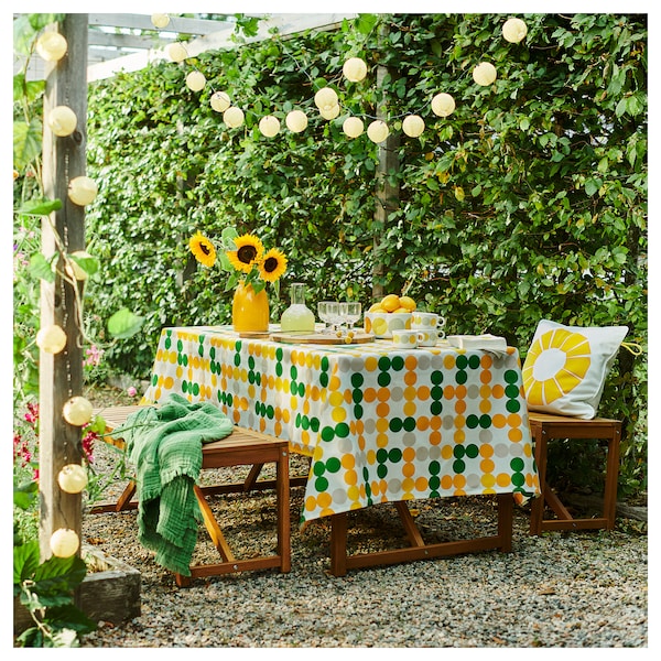 IKEA BRÖGGAN throw, green, 59x79 in, Ikea Ireland | 7859WYDQC