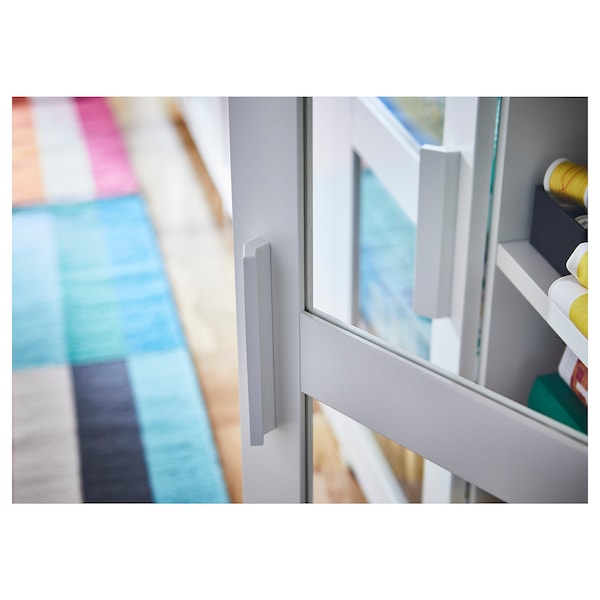 IKEA BRIMNES Cabinet with doors, glass, 30 3/4x37 3/8 in White, Ikea Ireland | 3748WBRCU