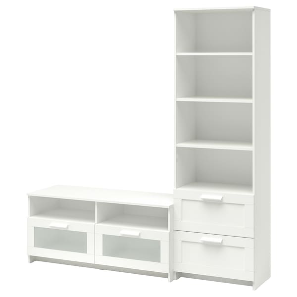IKEA BRIMNES TV storage combination, 70 7/8x16 1/8x74 3/4 in White, Ikea Ireland | 1560LSTAU