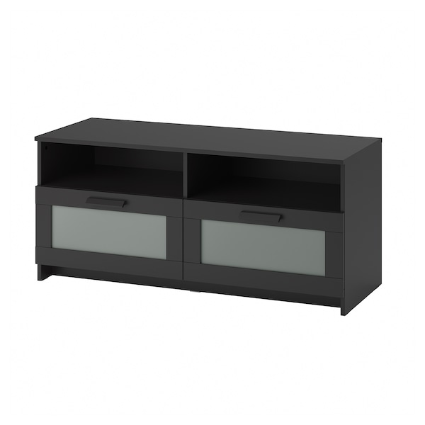 IKEA BRIMNES TV unit, 47 1/4x16 1/8x20 7/8 in Black, Ikea Ireland | 8096EWNFG
