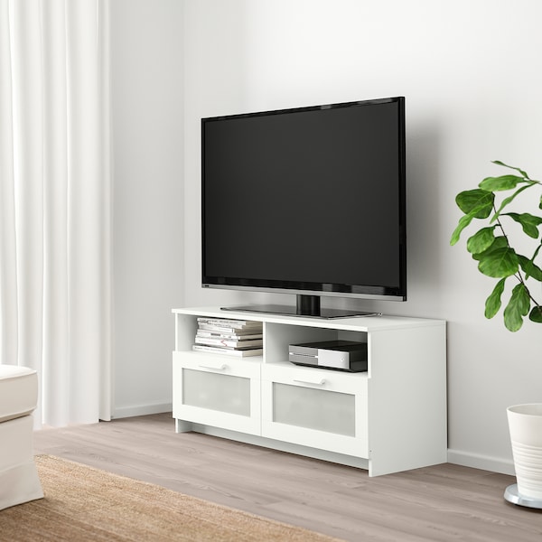 IKEA BRIMNES TV unit, 47 1/4x16 1/8x20 7/8 in White, Ikea Ireland | 8731JRNSB