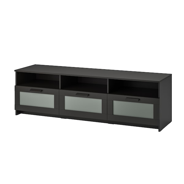 IKEA BRIMNES TV unit, 70 7/8x16 1/8x20 7/8 in Black, Ikea Ireland | 4826MBOEW