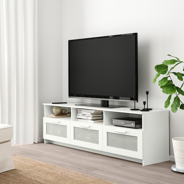 IKEA BRIMNES TV unit, 70 7/8x16 1/8x20 7/8 in White, Ikea Ireland | 6243GSHRZ